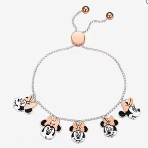 Disney Classics Charm Women’s Minnie Mouse Bolo Bracelet